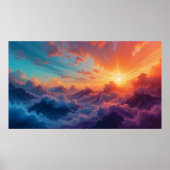 Poster Sky Ocean (Devant)