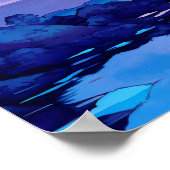 Poster Skydancer sur la peinture à l'eau (Coin)