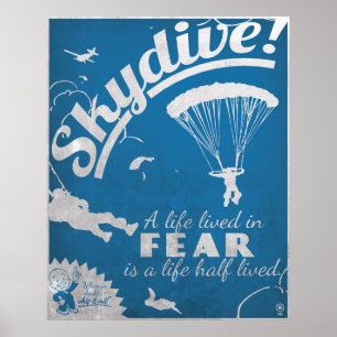 Poster Skydive !