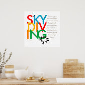 Poster Skydiving Desire (Cuisine)