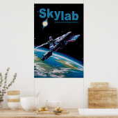Poster Skylab - La première station spatiale américaine (Cuisine)