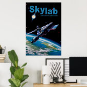 Poster Skylab - La première station spatiale américaine (Bureau à domicile)