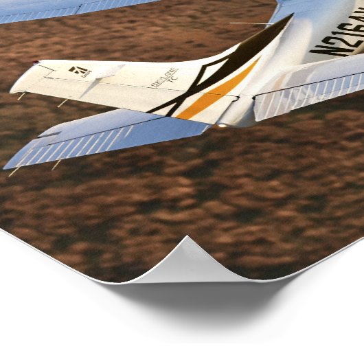 Poster Skylane pittoresque (Coin)