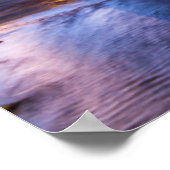 Poster Skyline À Dusk, Sur La Grande Rivière (Coin)