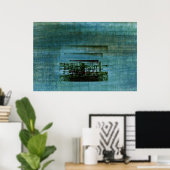 Poster Skyline - baie de Copenhague (Bureau à domicile)