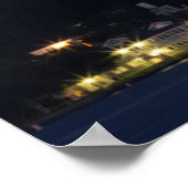 Poster Skyline Bellevue Du Lac Washington À Dusk (Coin)