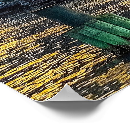 Poster Skyline Boston, MA (Coin)