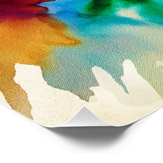 Poster Skyline Bruxelles (Coin)