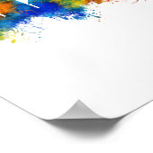 Poster Skyline Côte d'Ivoire d'Abidjan (Coin)