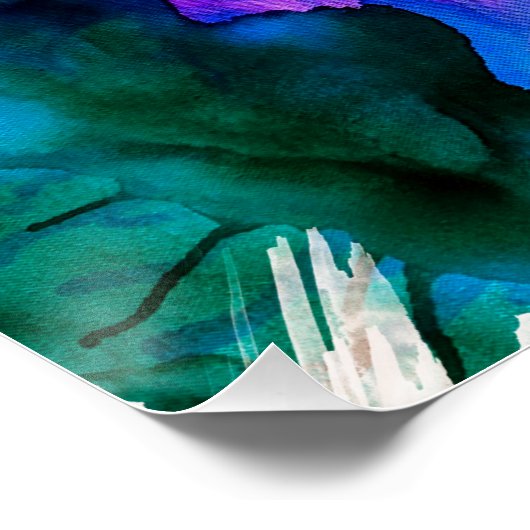 Poster Skyline de Baghdad (Coin)