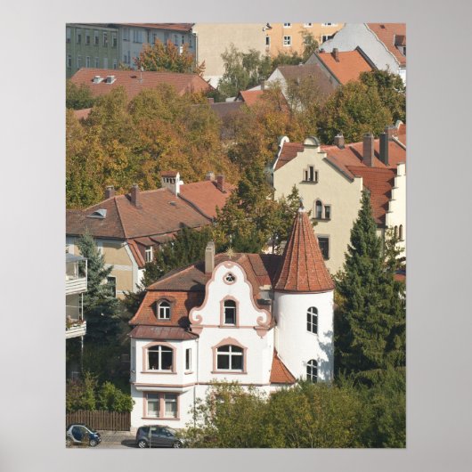 Poster Skyline de Bamberg, Allemagne (Devant)