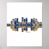 Poster Skyline de Dacca (Devant)