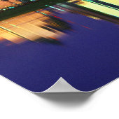 Poster Skyline de Dallas (Coin)