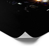 Poster Skyline de Dallas (Coin)