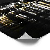 Poster Skyline de Détroit (Coin)