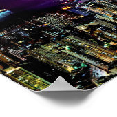 Poster Skyline de Hong Kong (Coin)