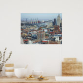 Poster Skyline de Kansas City (Cuisine)