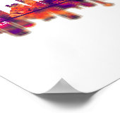 Poster Skyline de Knoxville (Coin)