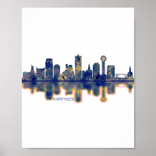 Poster Skyline de Knoxville