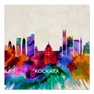Poster Skyline de Kolkata