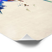 Poster Skyline de l'Illinois (Coin)