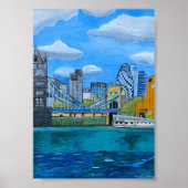 Poster Skyline de Londres (Devant)