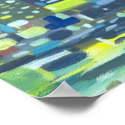 Poster Skyline de Manhattan (Coin)