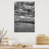 Poster Skyline de Melbourne depuis St. Kilda (Cuisine)