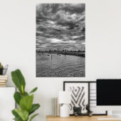 Poster Skyline de Melbourne depuis St. Kilda (Bureau à domicile)