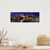 Poster Skyline de Melbourne Panorama (Cuisine)