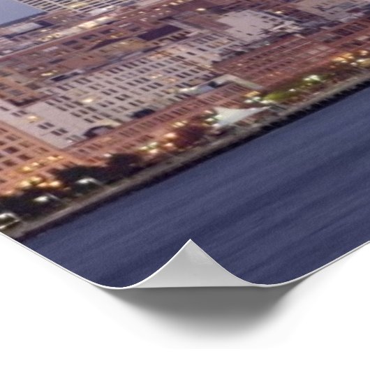 Poster Skyline de New York (Coin)