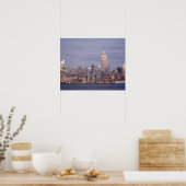 Poster Skyline de New York (Cuisine)