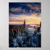 Poster Skyline de New York (Devant)