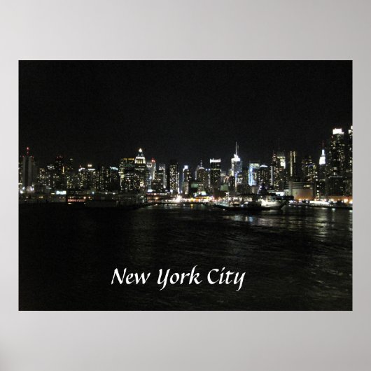 Poster Skyline de New York (Devant)