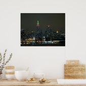 Poster Skyline de New York (Cuisine)