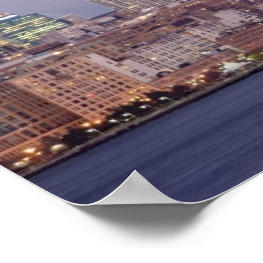 Poster Skyline de New York (Coin)