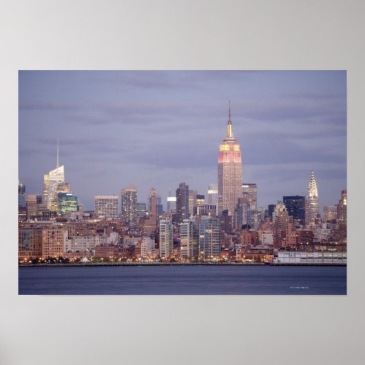 Poster Skyline de New York (Devant)