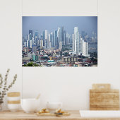 Poster Skyline de Panama City (Cuisine)