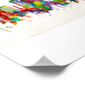 Poster Skyline de Richmond (Coin)