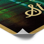 Poster Skyline de Saint-Louis Missouri (Coin)