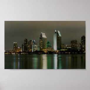 Poster Skyline de San Diego