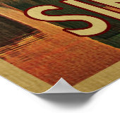 Poster Skyline de Singapour (Coin)