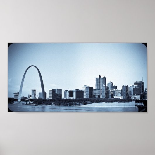 Poster skyline de st. louis (Devant)