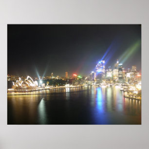 Poster skyline de sydney