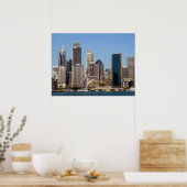 Poster skyline de sydney (Cuisine)