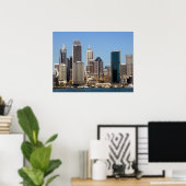 Poster skyline de sydney (Bureau à domicile)