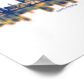 Poster Skyline du Cap (Coin)