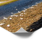 Poster Skyline et rivière de la ville pittoresque d'Inver (Coin)