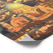 Poster Skyline Florence Italie (Coin)