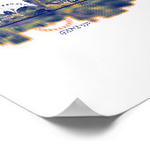 Poster Skyline Genève (Coin)